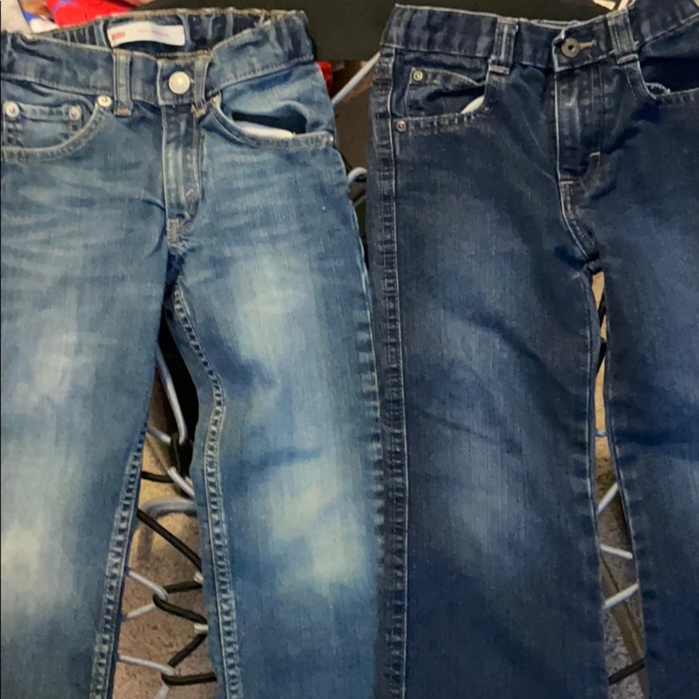 Boys jeans- Levi’s and wrangler